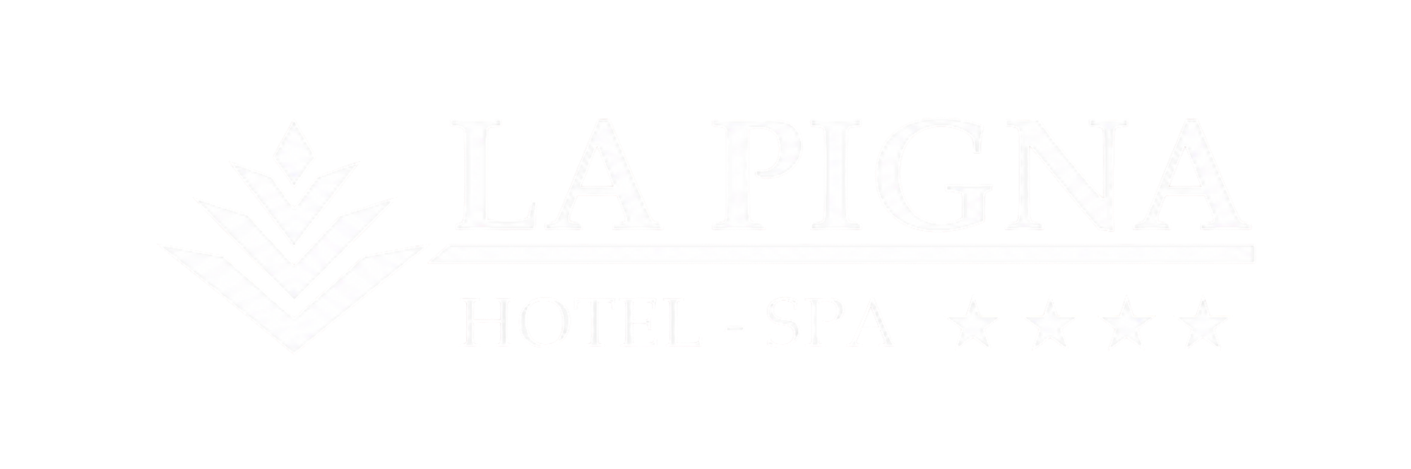 la pigna logo beyaz